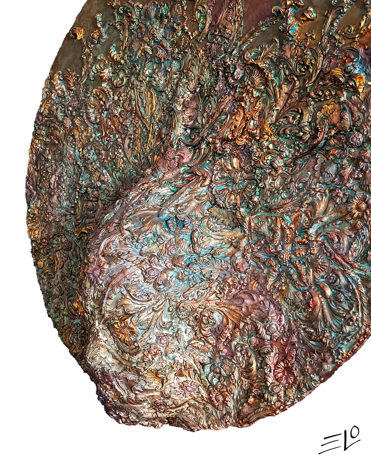 “Pangea” – Mixed Media Artwork
