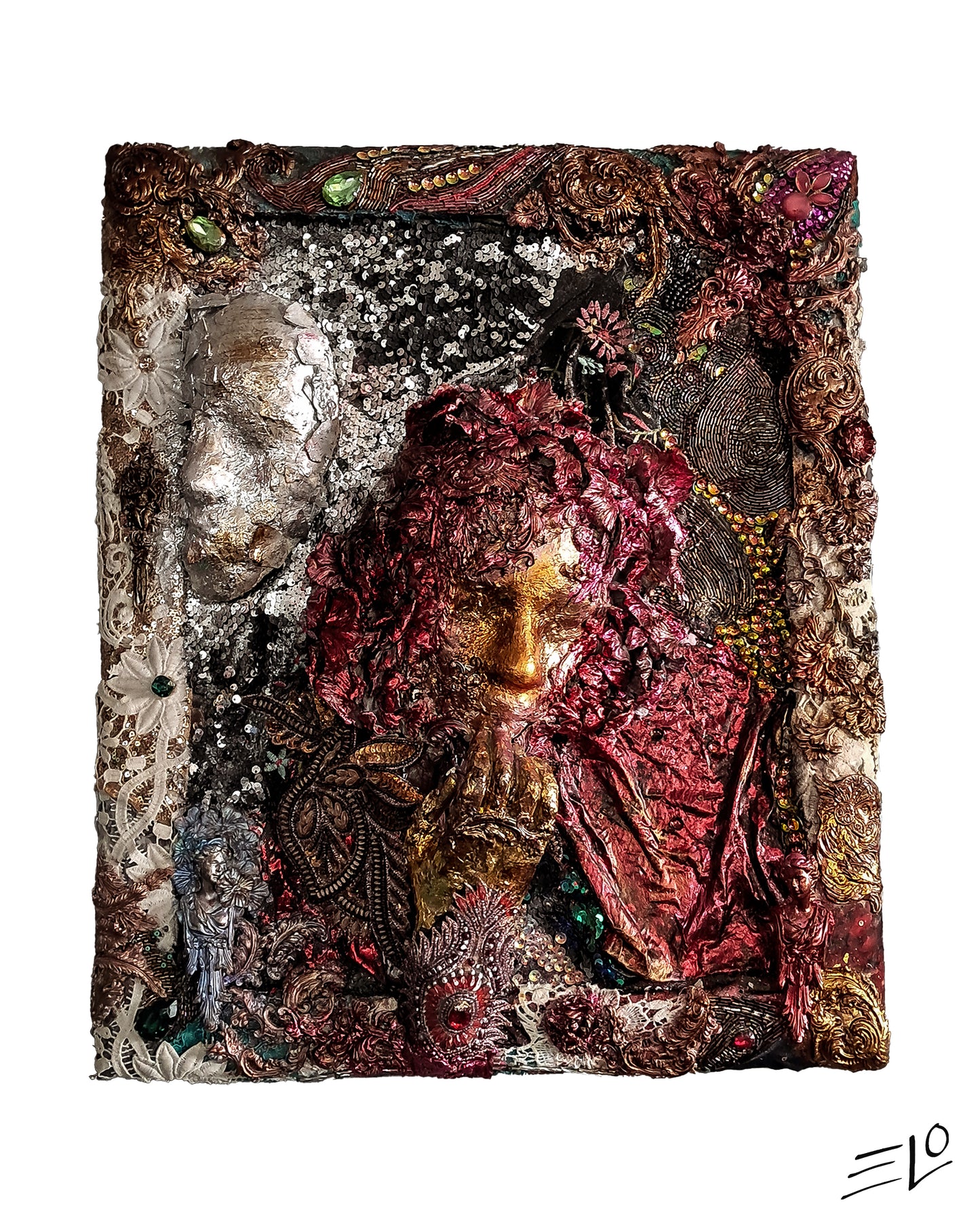 “Noblewoman” – Mixed Media Artwork