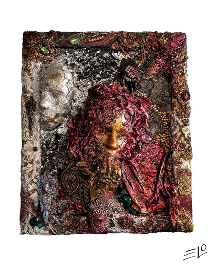 “Noblewoman” – Mixed Media Artwork