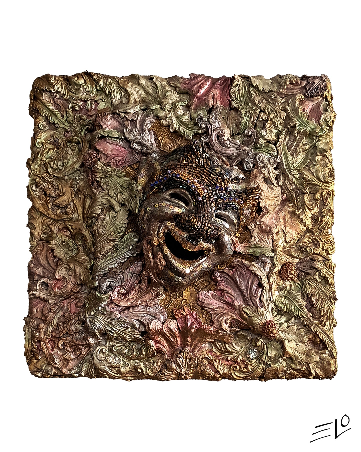 “Flowers of Sarcasm” – Mixed Media Artwork