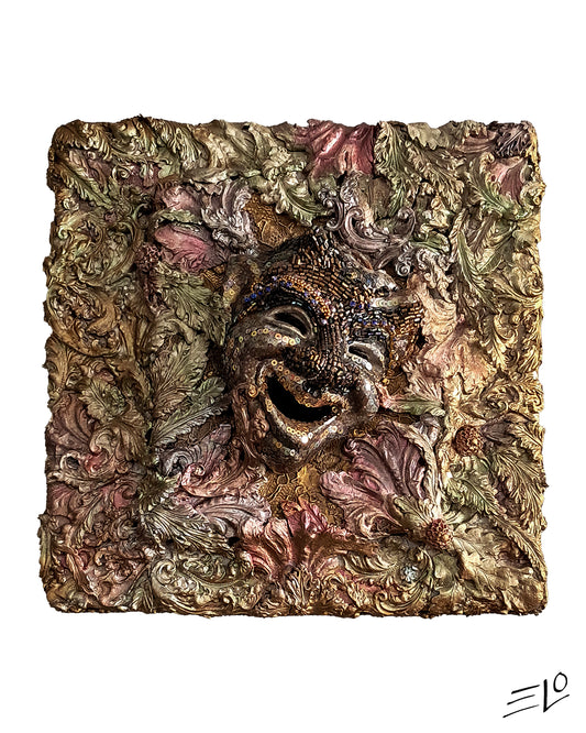 “Flowers of Sarcasm” – Mixed Media Artwork