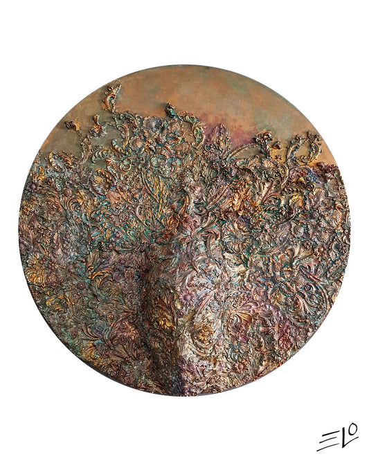 “Pangea” – Mixed Media Artwork
