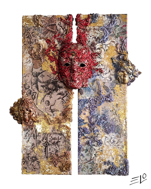 “Passing period” – Mixed Media Artwork