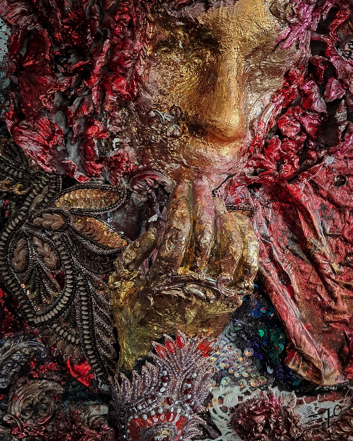 “Noblewoman” – Mixed Media Artwork