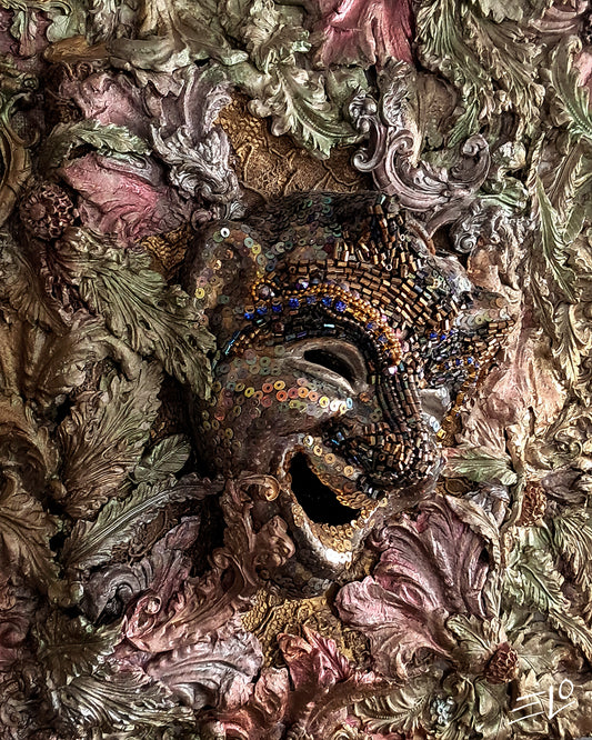 “Flowers of Sarcasm” – Mixed Media Artwork