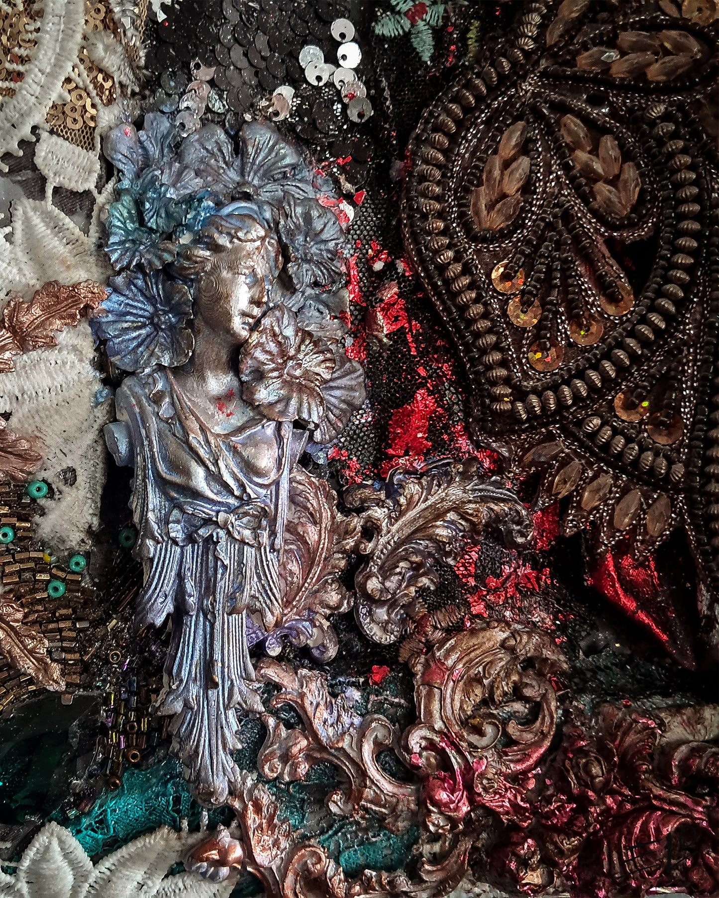 “Noblewoman” – Mixed Media Artwork