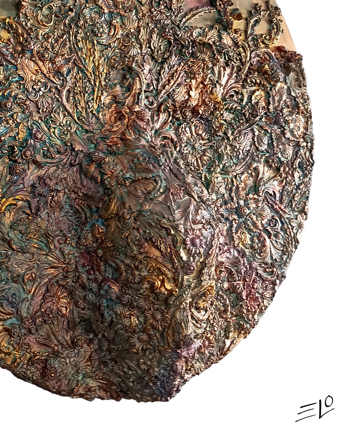 “Pangea” – Mixed Media Artwork