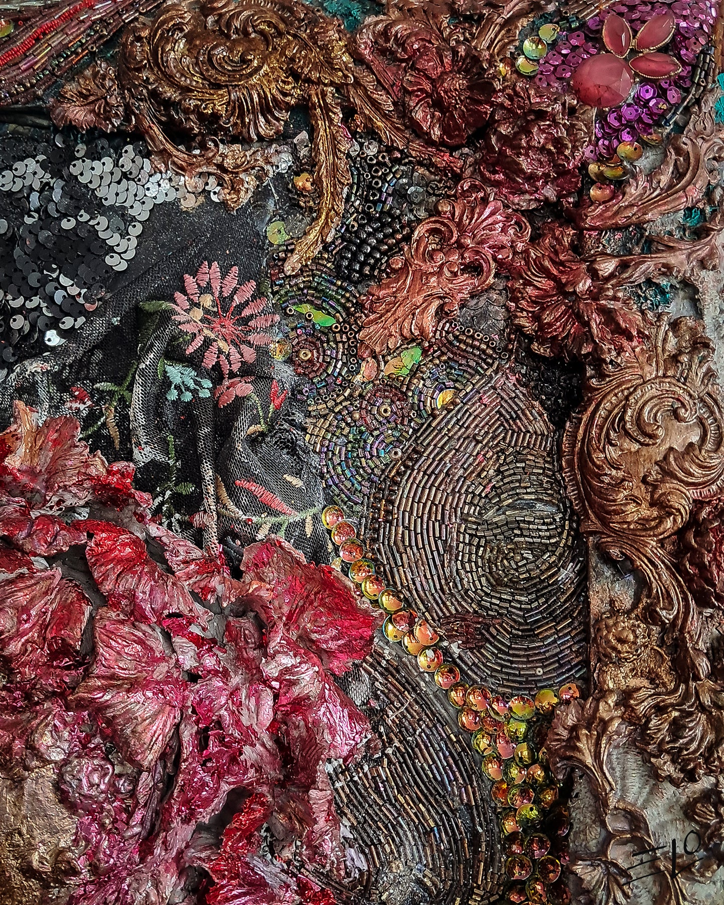 “Noblewoman” – Mixed Media Artwork