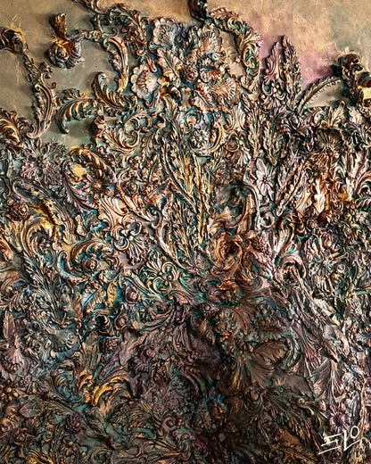 “Pangea” – Mixed Media Artwork